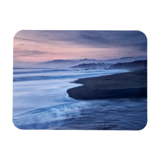 Dusk op Moonstone Beach Magneet (Horizontaal)