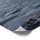 Dusk over Laguna Torre Poster (Hoek)