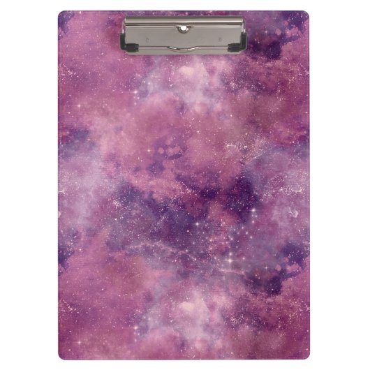 Dusk Roos Galaxy Series Design 1 Klembord (Voorkant)