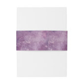 Dusk Roos Galaxy Series Design 1 Uitnodigingen Wikkel (Achterkant Voorbeeld)