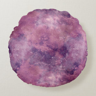 Dusk Rose Galaxy Serie Design 1 Rond Kussen