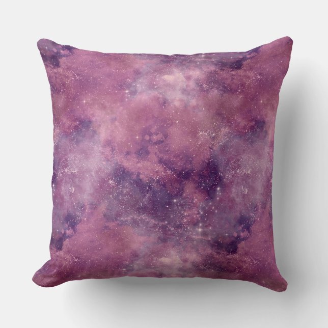 Dusk Rose Galaxy Serie Ontwerp 1 Kussen (Voorkant)