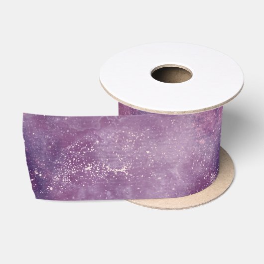 Dusk Rose Galaxy Serie Ontwerp 1 Satijnen Lint (Spoel)