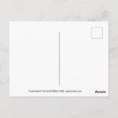 Dusk Rozen Night Fantasy Art Briefkaart (Achterkant)