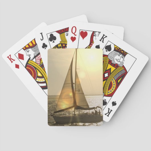 Dusk Sailing Deck of Cards Pokerkaarten (Achterkant)