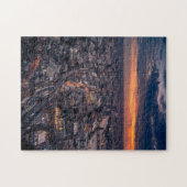 Dusk Schilderachtig puzzels City Art Harde puzzel (Horizontaal)