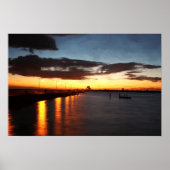 Dusk schilderen poster (Voorkant)