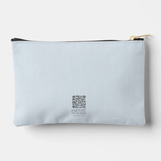 Dusk Silhouette Cross Bijbelvers Gepersonaliseerd Etui (Achterkant)