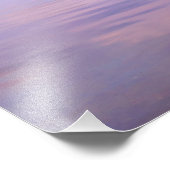 Dusk Sky Reflecties op Loch Carron Foto Afdruk (Hoek)