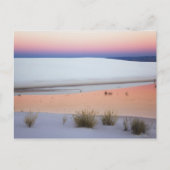 Dusk sky weerspiegeld in zwembad water uit briefkaart (Voorkant)