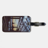 Dusk van Freedom's Birthplace Bagagelabel (Achterkant horizontaal)