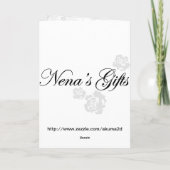 Dusk-Wenskaart Kaart (Achterkant)