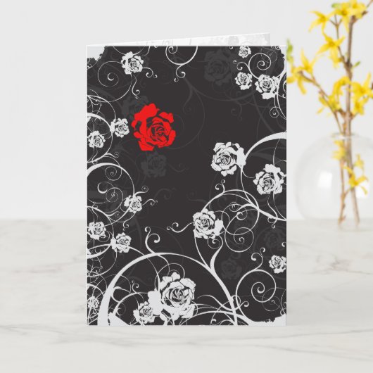 Dusk-Wenskaart Kaart (Gele Bloem)