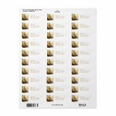 Dusk Zeiling Mailing Labels (Full Sheet)