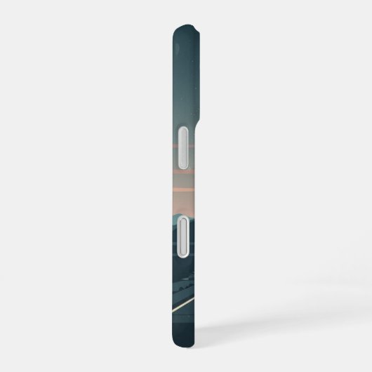 Duskbound Road iPhone 16 Hoesje (Rechterkant)