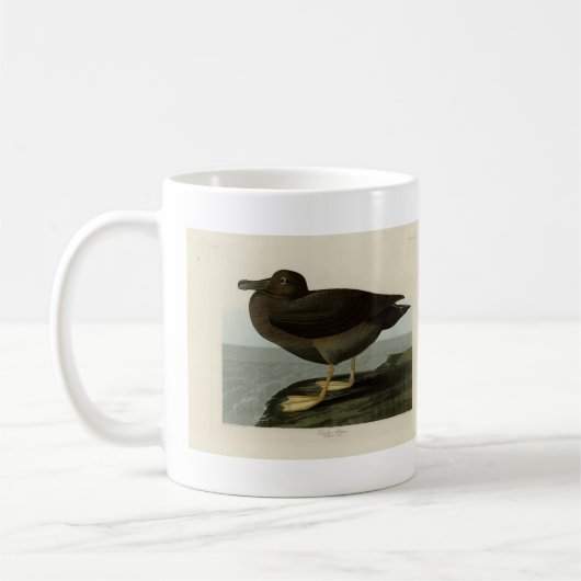 Dusky Albatross van Audubon's Birds of America Koffiemok (Links)