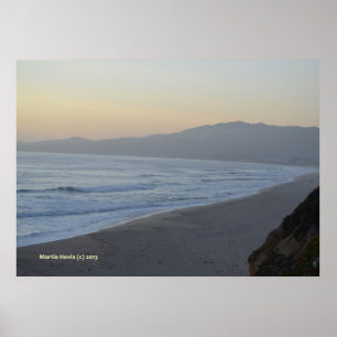 Dusky Beach Poster