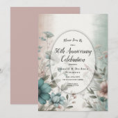 Dusky bloemblaadjes en zachte sereniteit Bloemen Kaart (Voorkant / Achterkant)