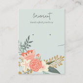 Dusky Blue Ambrosia Flora, Ketting verouderd Visitekaartje (Voorkant)