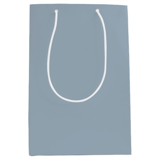 Dusky Blue Chalk Medium Cadeauzakje (Voorkant)