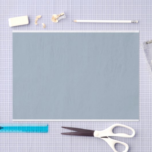 Dusky Blue Chalk Tissuepapier (Craft)