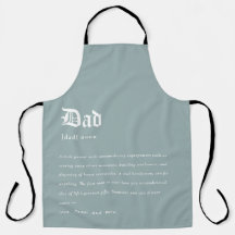 Dusky Blue Dad Dictionary Definition Custom Gift