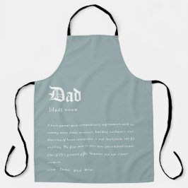 Dusky Blue Dad Dictionary Definition Custom Gift Schort