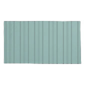 Dusky Blue Stripes Kussensloop (Achterkant-Links)