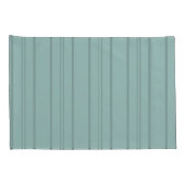 Dusky Blue Stripes Pillow Hoesje Kussensloop (Achterkant-Rechts)