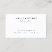 Dusky Blush Pioen Bloemen Bunch 6 Punch Loyaliteit Visitekaartje (Achterkant)