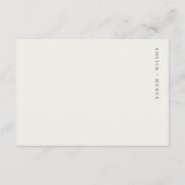 Dusky Coastal Beach Sun Seascape Weddenschappen Informatiekaartje (Achterkant)