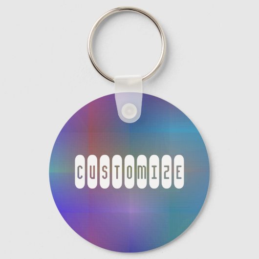 Dusky Color I - Sjabloon Sleutelhanger (Voorkant)