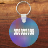 Dusky Color I - Sjabloon Sleutelhanger (Voorkant)