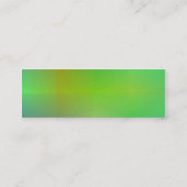 Dusky Color II Mini Visitekaartje (Achterkant)