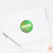 Dusky Color II - Sjabloon Ronde Sticker (Envelop)