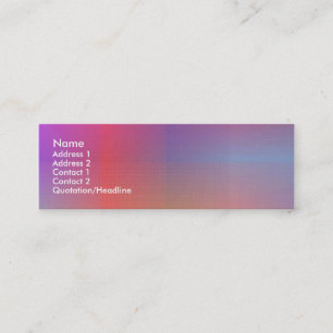 Dusky Color III Mini Visitekaartje