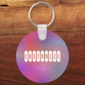 Dusky Color III - Sjabloon Sleutelhanger (Voorkant)