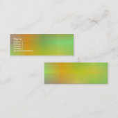 Dusky Color IV Mini Visitekaartje (Voorkant / Achterkant)