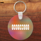 Dusky Color IV - Sjabloon Sleutelhanger (Voorkant)