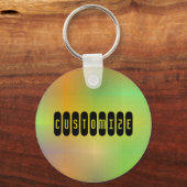 Dusky Color V - Sjabloon Sleutelhanger (Voorkant)