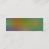 Dusky Color VI - Gepersonaliseerd Mini Visitekaartje (Achterkant)