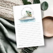 Dusky Cruise Ship Palm Seascape Advice for Couple