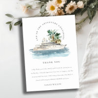 Dusky Cruise Ship Palm Zeegezicht Bruiloftsfeest