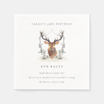Dusky Deer Floral Crest Fun Feit Elke dag