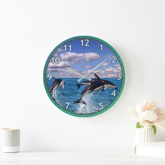 Dusky dolfijnen grote klok (Huis)