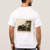 Dusky Duck - van John Audubon's Birds of America T-shirt (Achterkant)