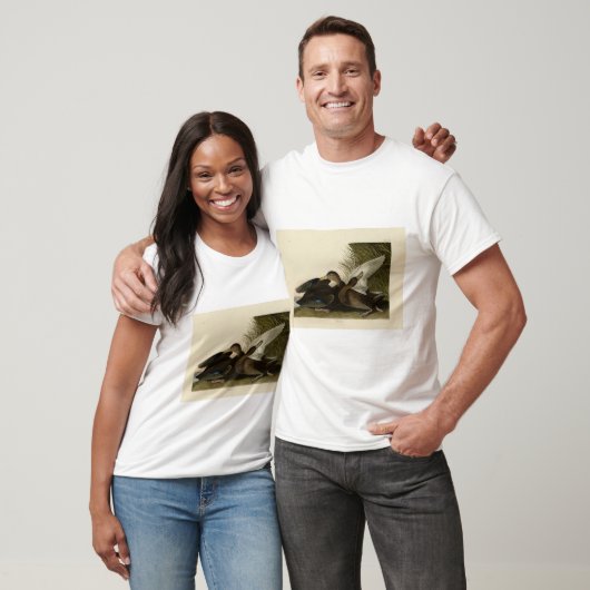 Dusky Duck - van John Audubon's Birds of America T-shirt (Unisex)