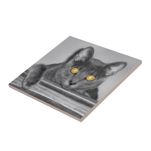 Dusky Gold Decorative Tile Tegeltje (Zijkant)