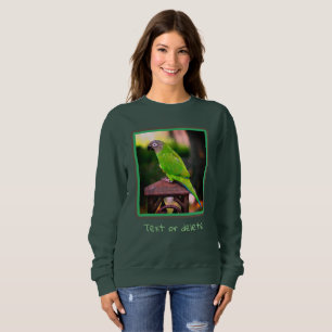 Dusky Headed Conure Parrot, speciaal aangepast Trui
