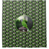 Dusky Headed Parrot Douchegordijn (Voorkant)